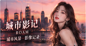 港口清晨概念视觉